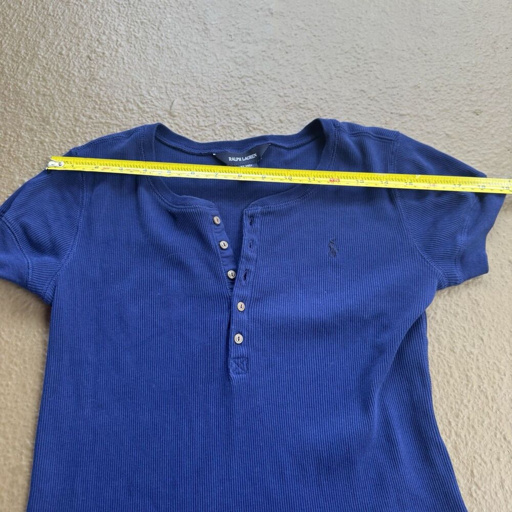 New Ralph Lauren Polo Blue Tennis Shortsleeve Cotton Dress Girls XL 16 Adult S - Picture 6 of 13